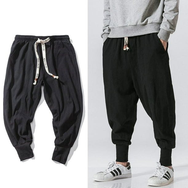 Pantalones bombachos de estilo chino para hombre Tan Jianjun unisex Bodega Aurrera en linea