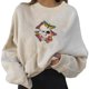 thumbnail image 2 of Sudaderas de acción de gracias calabaza otoño halloween suéter Cráneo Khaki 2XL Yuyangstore Sudaderas, 2 of 6