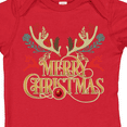 thumbnail image 4 of Inktastic Reindeer Christmas Boys or Girls Baby Bodysuit, 4 of 5