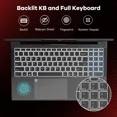 thumbnail image 3 of 15.6" FHD Business-Gaming-Laptop 6-Cores AMD Ryzen 5 6600H(Up to 4.5 GHz) 660M GPU 32GB DDR5 2TB SSD Laptop-Computer with 100W Type-C Backlit Keyboard Fingerprint-Gray, 3 of 6
