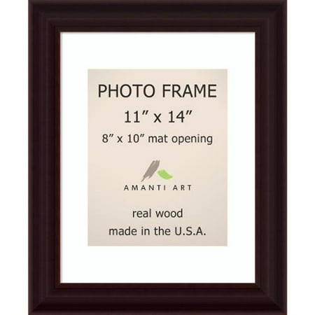 Espresso Photo Frame 11x14 Matted To 8x10 14 X 17 Inch Departments