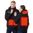 thumbnail image 1 of EGNMCR Womens Plaid Shacket Jacket USB Intelligent Constant Temperature Heated Windproof Plus Size Coat For Men And Women Winter 4 Heated Jacket Coat Women Coat, 1 of 9