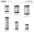 thumbnail image 3 of Livex Lighting Hopewell 2 Light Outdoor Wall Lantern, 3 of 9