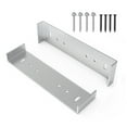 thumbnail image 1 of Metal Mailbox Mounting Bracket Large for mailboxes with 8” Wide Floor, 1 of 8