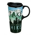 thumbnail image 2 of Evergreen Ceramic Travel Cup withbox 17oz. Go Take a Hike, 2 of 6