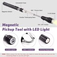 thumbnail image 4 of Swpeet 5Pcs Magnetic Telescoping Pick-up Tool Kit with Carry Case, 360 Swivel Adjustable Inspection Mirror, 15lb and 1lb Pick Up Rod and Telescoping, 4 of 7