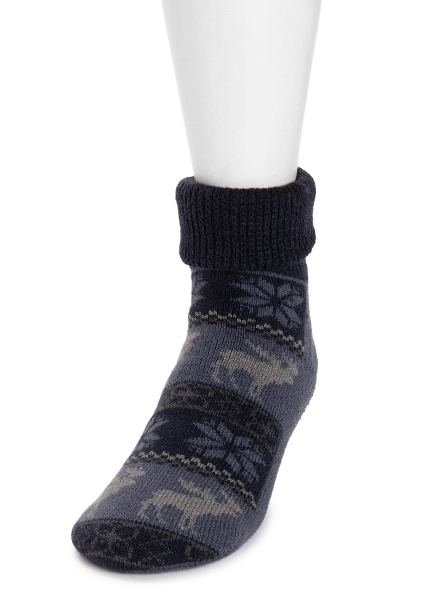 Muk Luks Men's Slipper Socks, 1-Pair