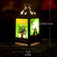 thumbnail image 4 of Moocorvic Vintage Camping Lantern, Halloween Indoor/Outdoor Hanging Decorations Lanterns for Patio Waterproof, Battery Powered Lantern for Lawn, Fireplace(5.1''x2.8''), 4 of 6
