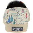thumbnail image 3 of Sperry Top-Sider Women's Seaside Novelty Sneaker, Natural Multi Map, 12 Medium US, 3 of 7