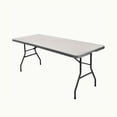 thumbnail image 4 of Rectangle Picnic Table Cloth Waterproof Elastic Fitted Tablecloths for 6 Foot Rectangle Tables, Washable Polyester Rectangular Patio Table Cover - Camping Indoor Outdoor Use, 4 of 7