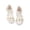 j-White16, variant on LIIPEE Girls Sandals Summer Casual Solid Color Fashion Pearl Flower Baby Beach Sandals Kids Open Toe Flat Bottom Soft Sole Princess Shoes Cute Comfortable Breathable Daily Footwear,Black,4.5-5 Years