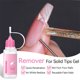 thumbnail image 2 of Presse-Nagel-Klemme Nagellack-Entferner Falsche Nagel Druck Nagel Entfernen Nagelspitzen Gel persistente Solución de eliminación de uñas en gel 15 ml Nagellack Entfernungsmittel, 2 of 9