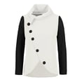 thumbnail image 3 of Black and Friday Deals Hueook Turtleneck Sweaters for Women Plus Size Winter Fall Long Sleeve Soild Color Fashion Casual Lightweight Loose Knit Pullover Sweater Tops, 3 of 4