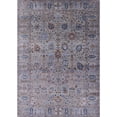thumbnail image 1 of Ahgly Company Machine Washable Indoor Rectangle Industrial Modern Carbon Gray Area Rugs, 5' x 8', 1 of 7