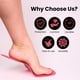 thumbnail image 4 of [ Almohadillas de Espuma Profesional para Spray de Bronceado en Pies CHNELSS 60 Pares Rosadas ], 4 of 8