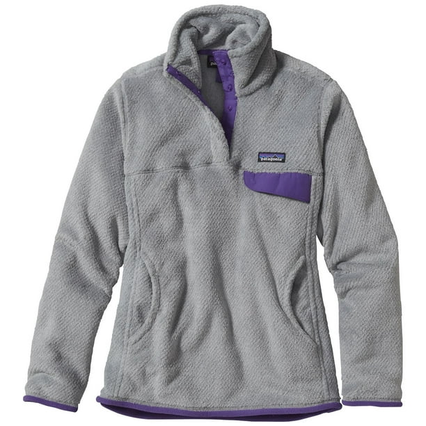 Patagonia Women's Re-Tool Snap-T Fleece Pullover  (Tailordgry/Ncklxdye/Hrvst, M)