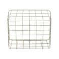 thumbnail image 7 of Spectrum Diversified Steel Utility Wire Storage Basket with Curved Easy Grab Handles, Satin Nickel, 7 of 7