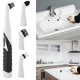 thumbnail image 1 of Cordless Electric Cleaning Brush Ultrasonic Scrubber Kitchen Appliance Black, 1 of 3