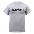 thumbnail image 2 of Rothco 5989 Men Marines Grey Physical Training Short Sleeve T-Shirt - 3XL, 2 of 2