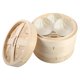 thumbnail image 4 of Vaporera de Bambú, Vaporera de Cocina de Bambú, Vaporera de Cesta de Bolas de Masa Hecha a Mano para Cocinar Verduras Ideal para Verduras de Pescado Y Pollo Dim Sum(18cm) Ecomeon no, 4 of 6