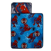Marvel Spider-Man Blue, Red, Multi-Color Spider-Man Preschool Nap Mat, Toddler Boy