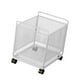thumbnail image 5 of Cesta para la colada con ruedas para la entrada Blanco, 5 of 9