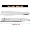 thumbnail image 3 of 2 Pieces 4 Inch Mini Chainsaw Guide Plate Replacement Guide Bar for 4 Inch Electric Chainsaw Parts, 3 of 4
