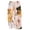 a-White22952, variant on VNKIDY Womens Floral Print High Waist Drawstring Elastic Waist Wide Leg Pants Loose Fit Lightweight Casual Trousers For Summer Daily Wear White One Size