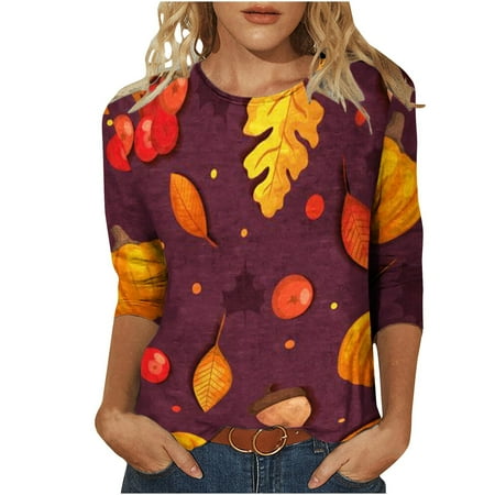 

Juebong Womens 3/4 Sleeve Sweatshirts Oversize Pullover Relaxed Fit Halloween Print V Neck Half Sleeve Tunic Tops Dresses with Pocket for Beach Vacation Party Club Night