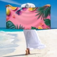 thumbnail image 5 of Sikiie Summer Fruits And Sunglasses Beach Towel for Women Men, Pool Bath Beach Camping Beach Towel Adult Blanket for Travel Swim 27.5"x 55", 5 of 6