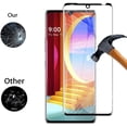thumbnail image 3 of SuperShield [2 Pack] LG Velvet 5G Screen Protector , Tempered Glass for [HD Clear] [Scratch Resistant] [Bubble Free] [Easy Installation] [3D Full Coverage] 9H Durability , 3 of 5