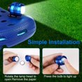 thumbnail image 3 of SHAR 2PCS Headlights for Croc, Crocs Headlight IPX5 Waterproof with 3 Light Modes, Croc Shoes Headlight ABS Crocodile Headlights LED Light for Croc for Dog Walking, Camping, 3 of 5