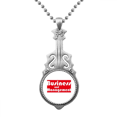 thumbnail image 1 of Major Business And Management Red Pendant Jewelry Music Guitar Torque Hangtag, 1 of 3