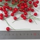 thumbnail image 3 of Bola de Navidad hecha a mano, espuma de bayas, fruta, cereza, pequeño fruto rojo, peonía, accesorios de decoración para Navidad, 3 of 5
