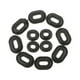 thumbnail image 1 of Sidaley Ojal de goma para marco lateral de motocicleta, 12 piezas, repuesto Universal para motocicleta, accesorios de pieza de ojal modificado Accesorios para motos, 1 of 6
