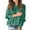 Green, variant on Sweaters for Women Fashion Women Solid Sweater Top Bow Collar Solid Buttons Long Sleeve Knitted Casual Sweaters Warm Elegant Top (Green, M)