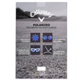 thumbnail image 4 of Callaway Scratch Resistant Unisex Sunglasses and Sunglass Case and Golf Ball Set, Black, 4 of 5