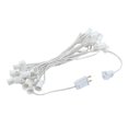 thumbnail image 3 of Novelty Lights C7 Red Ceramic Christmas Lights Set - Indoor/Outdoor Christmas Light String – Opaque Christmas Bulbs – Outdoor String Lights - White Wire - 25 Foot, 3 of 5