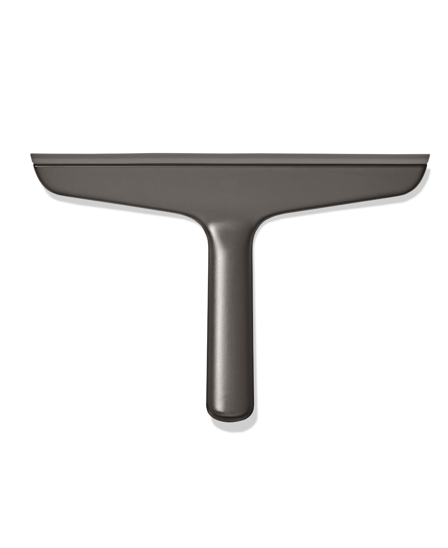 OXO Stainless Steel Shower Squeegee, Streak-Free Glass Door, Mirror & Tile Cleaner