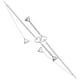 thumbnail image 1 of unbranded 2Ud Decorativos De Bra En Metal Con Seguro Y, 1 of 8