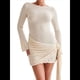 thumbnail image 2 of Vestido Mini Plisado Sin Espalda para Mujer, de Larga, Tejido A Crochet, Sexy, para Fiesta M, 2 of 8