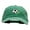 Kelly Green, variant on Soccer Tortoise Embroidered Unstructured Cotton Cap - Khaki OSFM