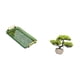 thumbnail image 5 of Elegante Bandeja De Mesa De Centro Con Asa Para Comedor Y Dormitorio Con árbol Bonsái Artificial Y Centro De Mesa Con Vegetación Artificial., 5 of 8