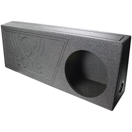 12 in. Single Ported SPL Empty Woofer Box with Bedliner