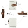 thumbnail image 3 of Sendefn Small Women Wallet Genuine Leather Bifold Purse RFID Blocking Card Holder, 3 of 6