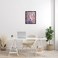 thumbnail image 3 of Stupell Industries La Chahut Classic Georges Seurat Painting Dance Portrait Painting Metallic Gold Floating Framed Canvas Print Wall Art, Design by one1000paintings, 3 of 5
