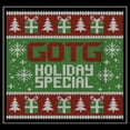 thumbnail image 2 of Boy's Guardians of the Galaxy Holiday Special Christmas Sweater Square  Graphic Tee Black X Small, 2 of 5