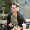 thumbnail image 6 of Srhythm NC25 Active Noise Cancelling Headphones Bluetooth 5.3,  Over-Ear with ANC ,Mic,50H Playtime, Voice Assistant, 6 of 7