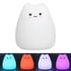 thumbnail image 5 of Lámpara Táctil de Luz Nocturna LED ANGGREK Decorativa de Gato Lindo luz Cálida 7 Colores, 5 of 8