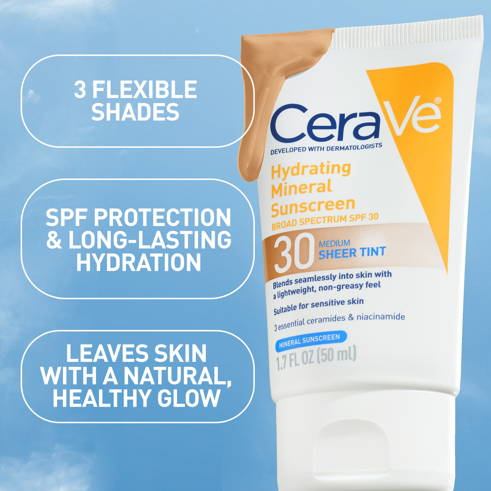 CeraVe Tinted Hydrating Mineral Sunscreen SPF 30 photo 7